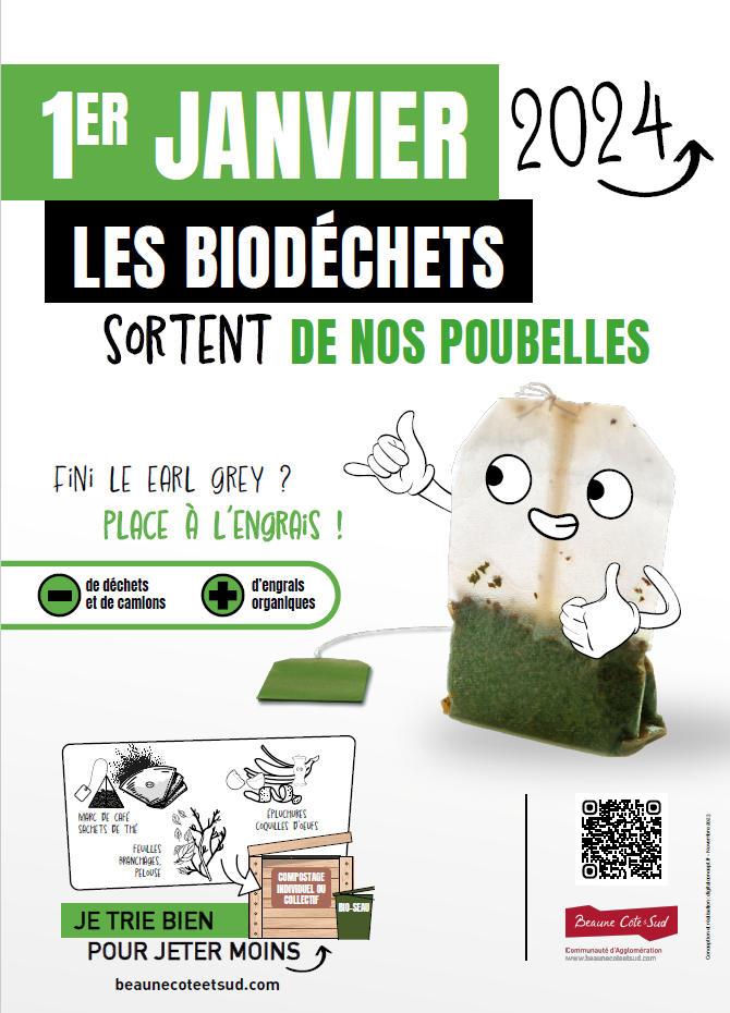 Tri des bio-déchets à partir du 1er janvier 2024